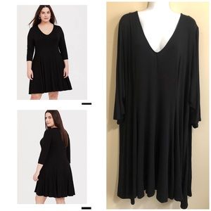 Torrid Size 5 Jersey Trapeze Dress